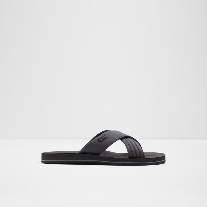 Inderpaul Men s Black Cross Strap Sandals Aldo Shoes