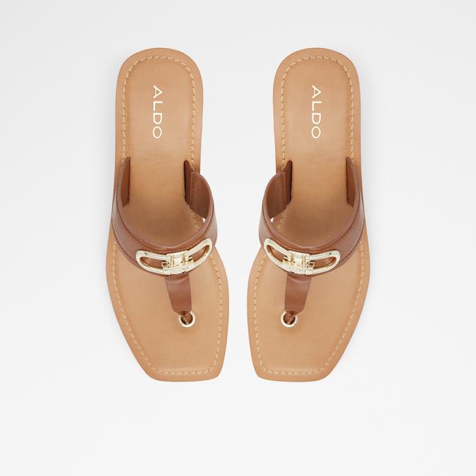 Macarenia Women's Cognac Sandals image number 1