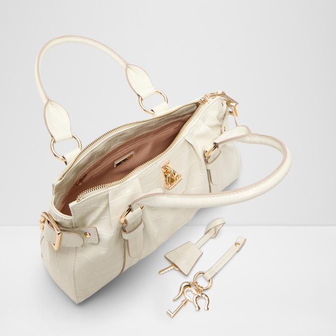 Alosa Women's White Satchel image number 4