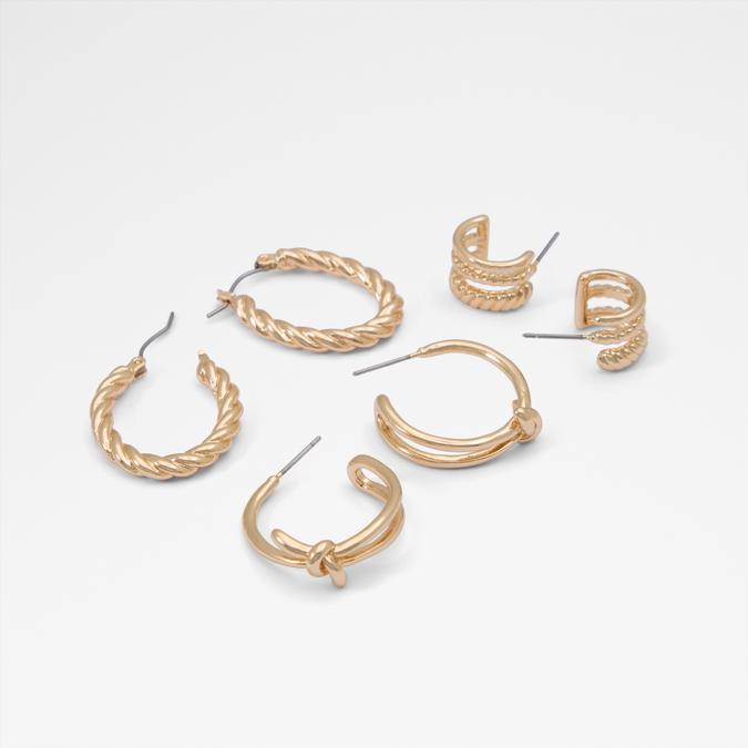 Twistt Women's Gold Earrings