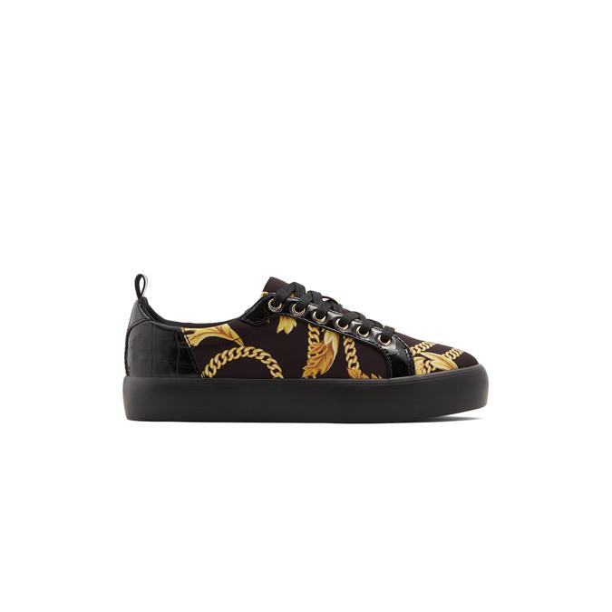 Setigera Women's Black On Gold Sneakers image number 0