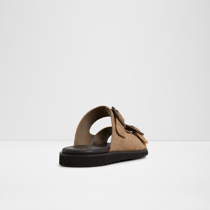Kyroa-In Men's Brown Double Band Sandals image number 2