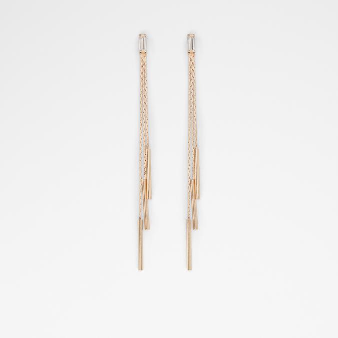 Soesa Women's Clear On Gold Earrings image number 0