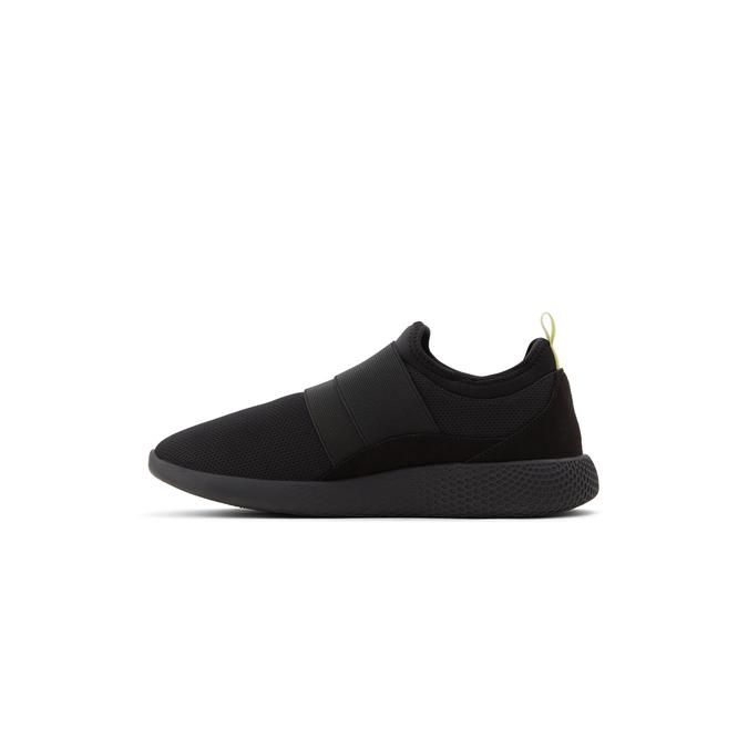 Cloudd Men's Black Loafers image number 2