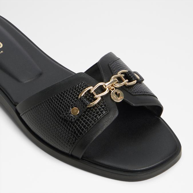 ALAMASSIA Black Women Flats image number 4