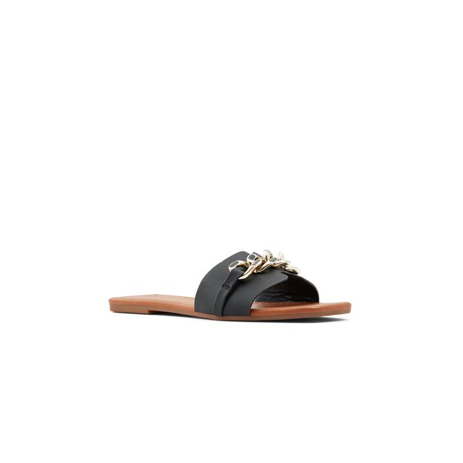 Kiaraa Women's Black Sandals image number 3