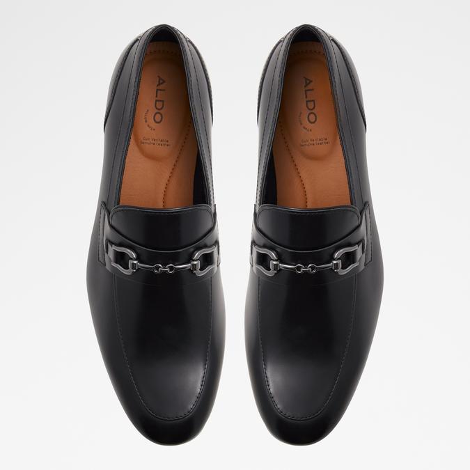 Marinho Men's Black Dress Loafers