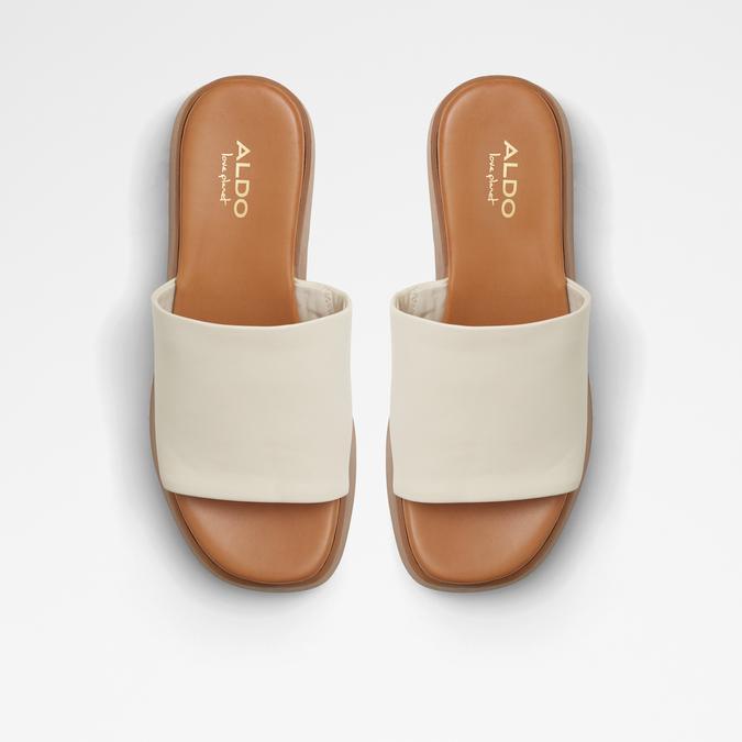 Yassu Women's White Wedges