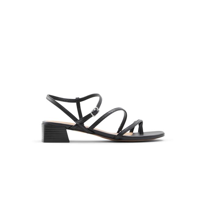 Carmin Women's Black Heeled Sandals image number 0