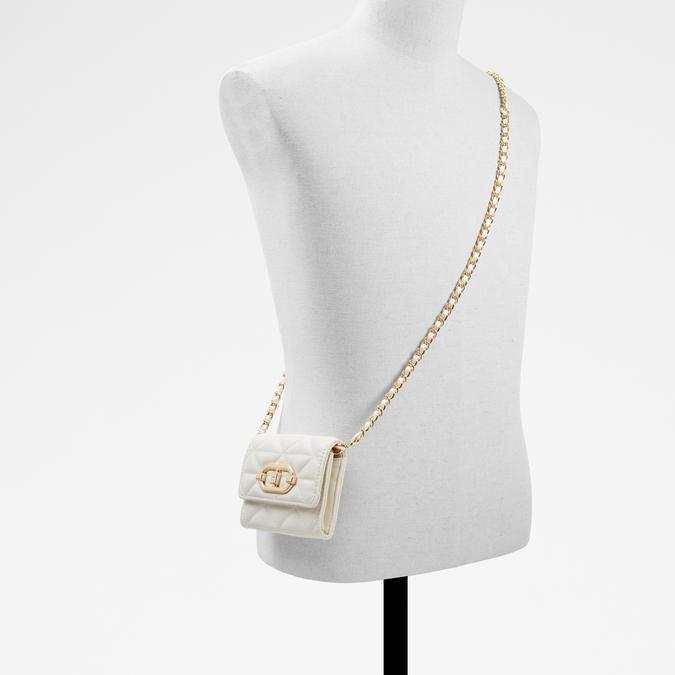 Carramagyn Women's White Wallet On A Chain image number 3