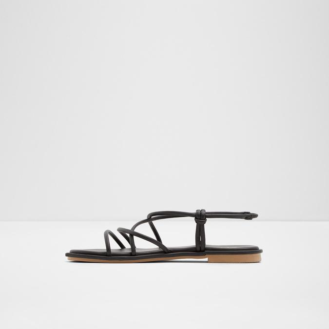 Kuerten Women's Black Flat Sandals image number 2