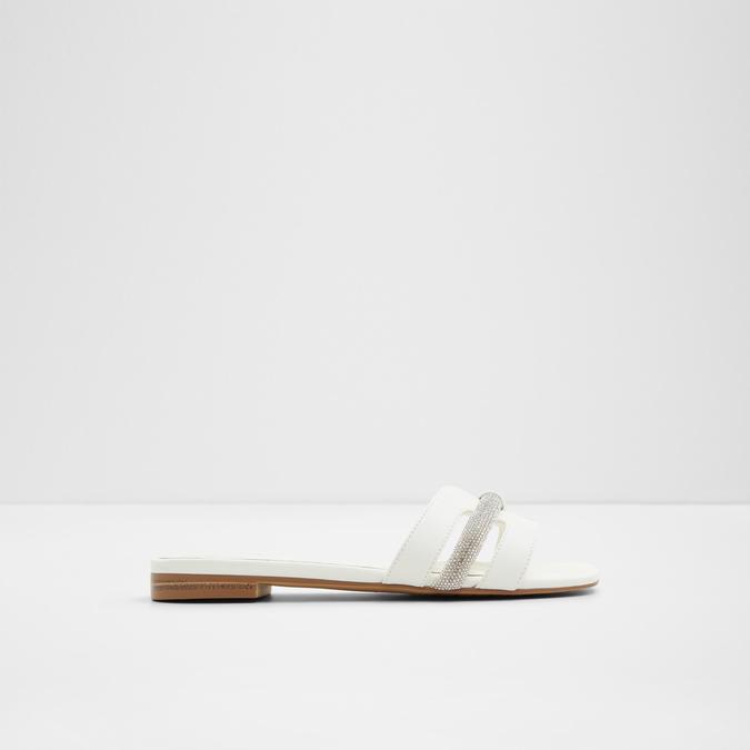 Deandra Women's White Flat Sandals image number 0