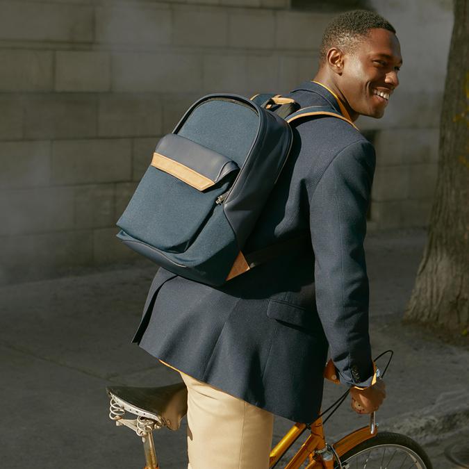 Lucidus Men's Navy Backpack image number 1