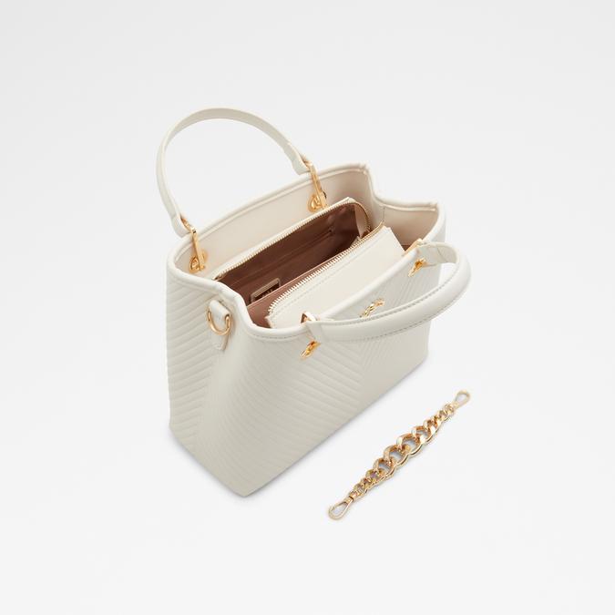 Byday Women's White Satchel image number 2