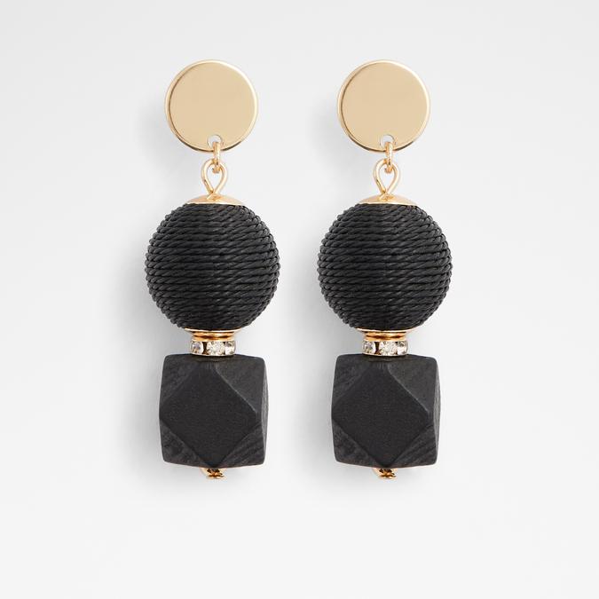 Black and discount gold earrings