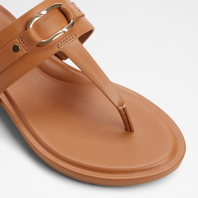 Taylen Women's Brown Flat Sandals image number 5