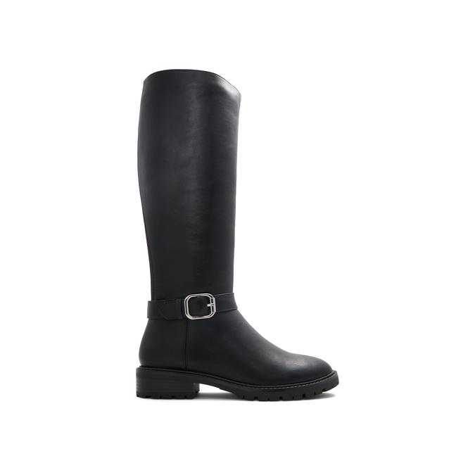 Theaa Women's Black Knee-High Boots image number 0