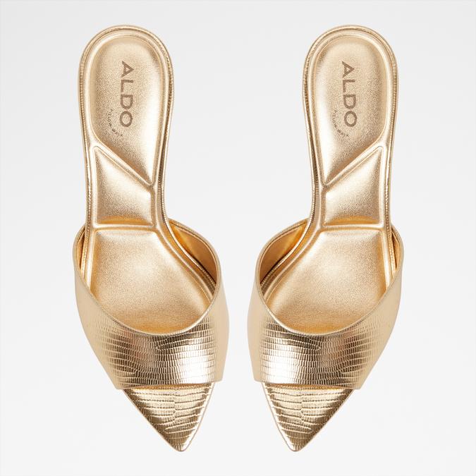 Benalden-In Women's Gold Dress Sandals
