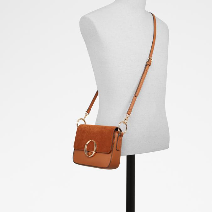 Legelith Women's Cognac Crossbody image number 3