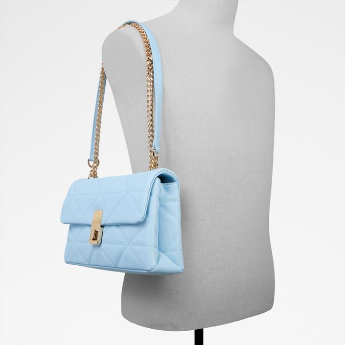 Goma Women's Blue Shoulder Bag image number 4