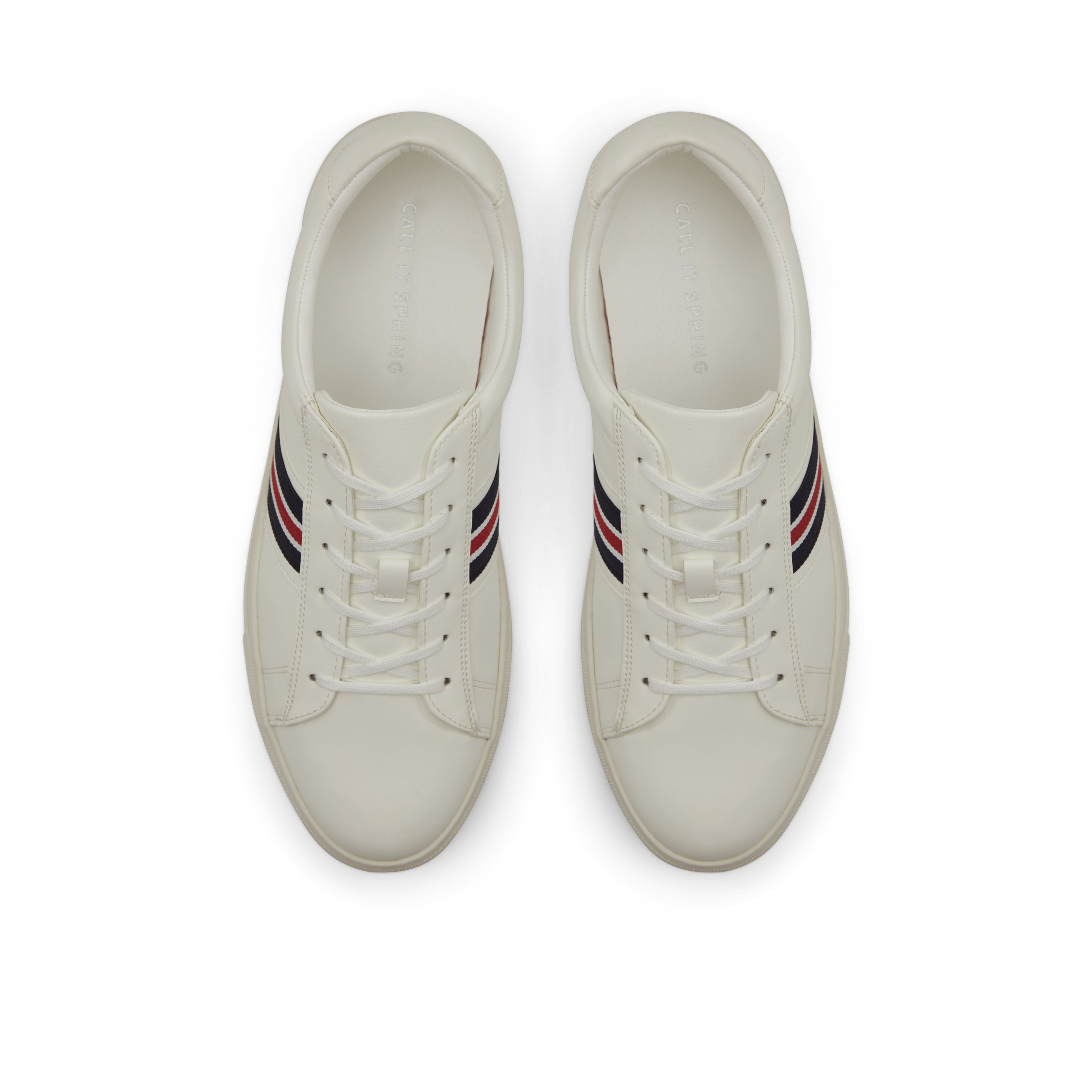 Pryce Men's White Sneakers image number 1