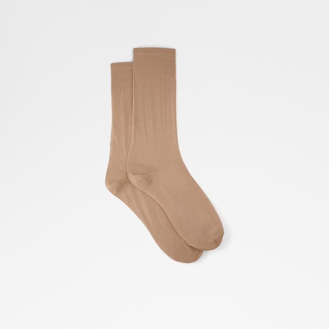 Oloen Men's Beige Knitted Socks