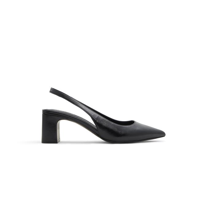 Rozalia Women's Black Block Heel Shoes image number 0