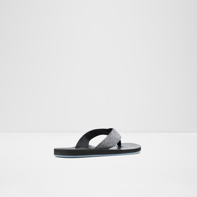 Weallere Men's Black Thong Sandals image number 1