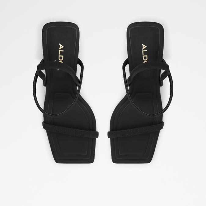 Okurra Women's Black Dress Sandals