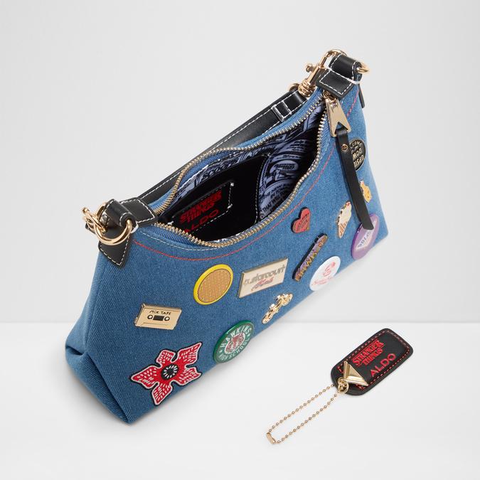 Cityofhawkins Women's Blue Shoulder Bag image number 3