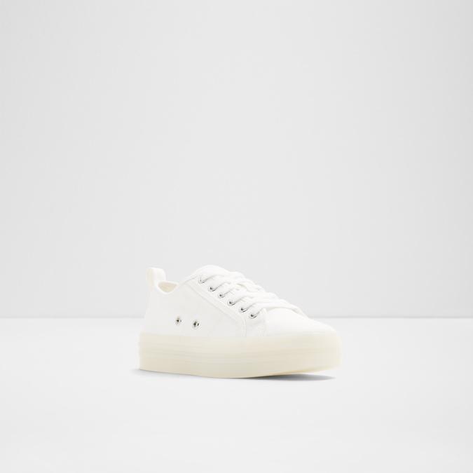 Hiwiel Women's White Sneakers image number 3