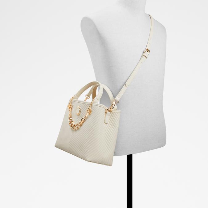 Byday Women's White Satchel image number 3