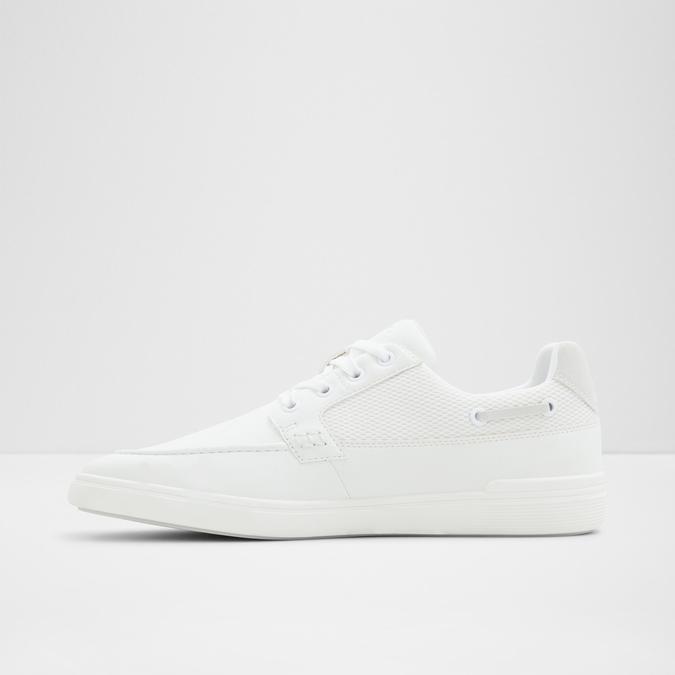 Tazz Men's White Boat Shoe image number 3