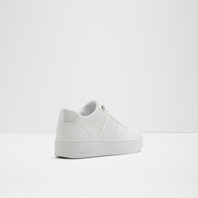 Ortive Women's White Sneakers image number 2