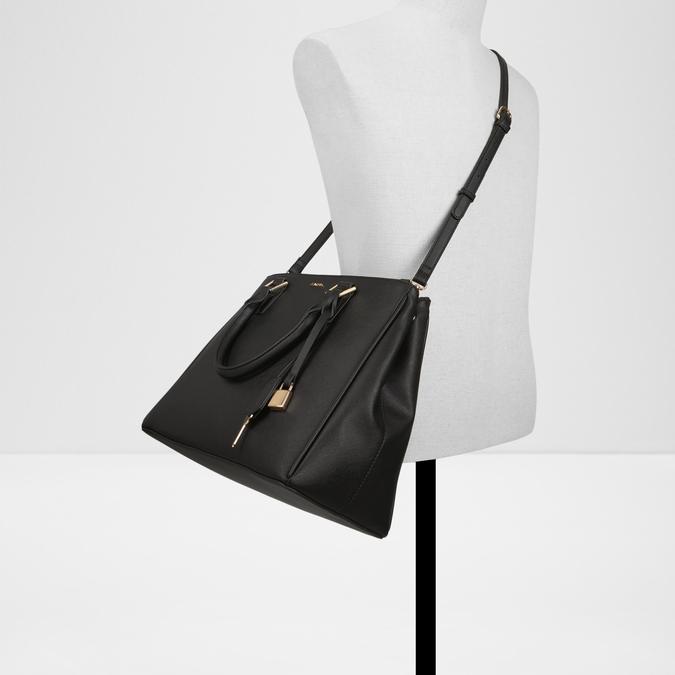 Nanever Women's Black Satchel image number 3