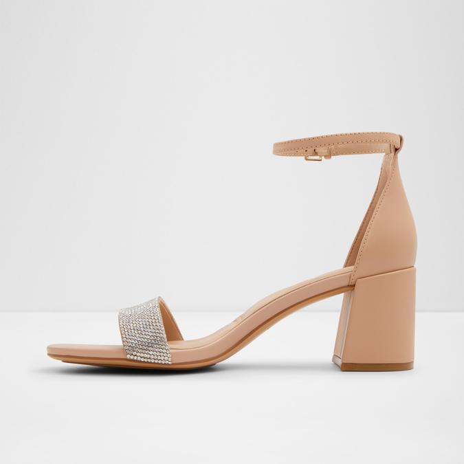 Pristine Women's Beige Block heel Sandals image number 3