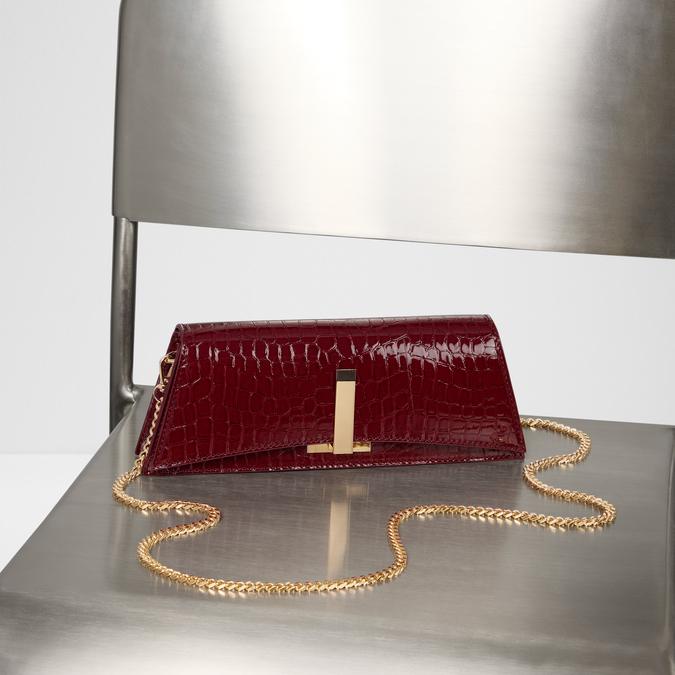 MMYCHAELA Dark Red Women Clutch image number 3