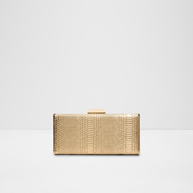MELYSISA Gold Women Clutch