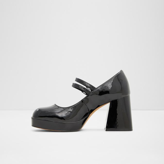 Manda Women's Black Block Heel image number 3