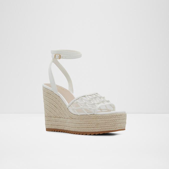 Dellen Women's White Espadrille image number 4