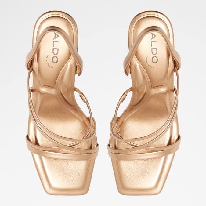 Heyworth Women's Gold Block Heel
