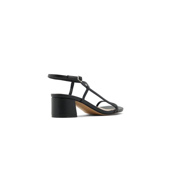 Minii Women's Black Heeled Sandals image number 1