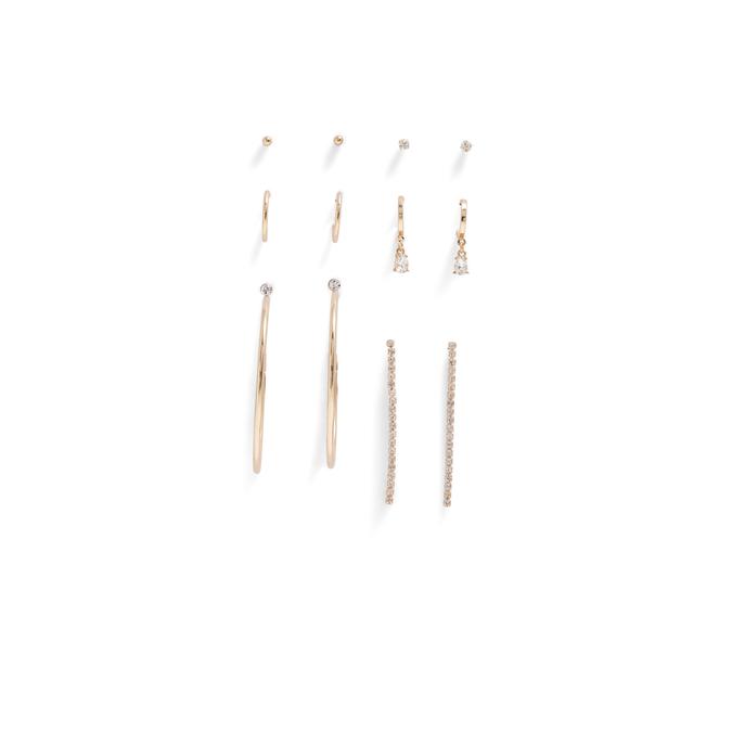 Sylas Women's Clear On Gold Earrings image number 0