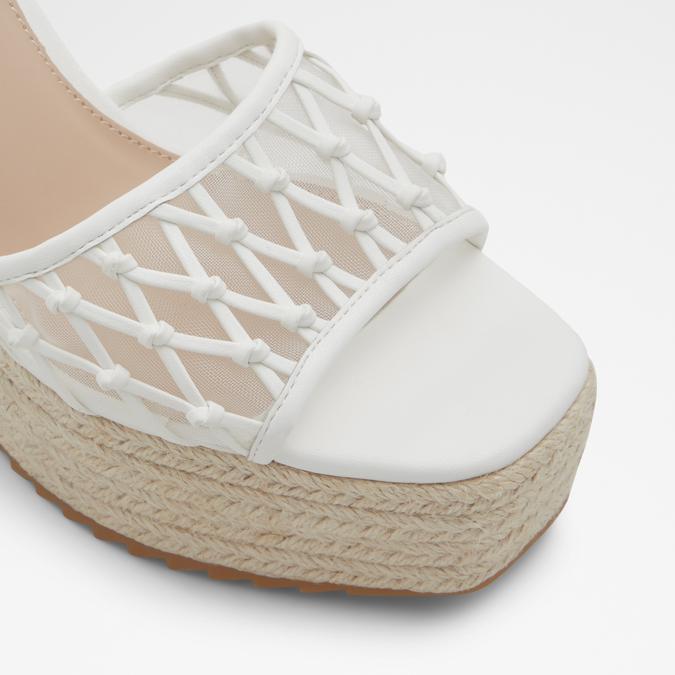 Dellen Women's White Espadrille image number 5