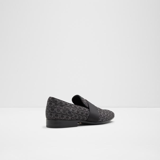Asaria Men's Black Loafers image number 2