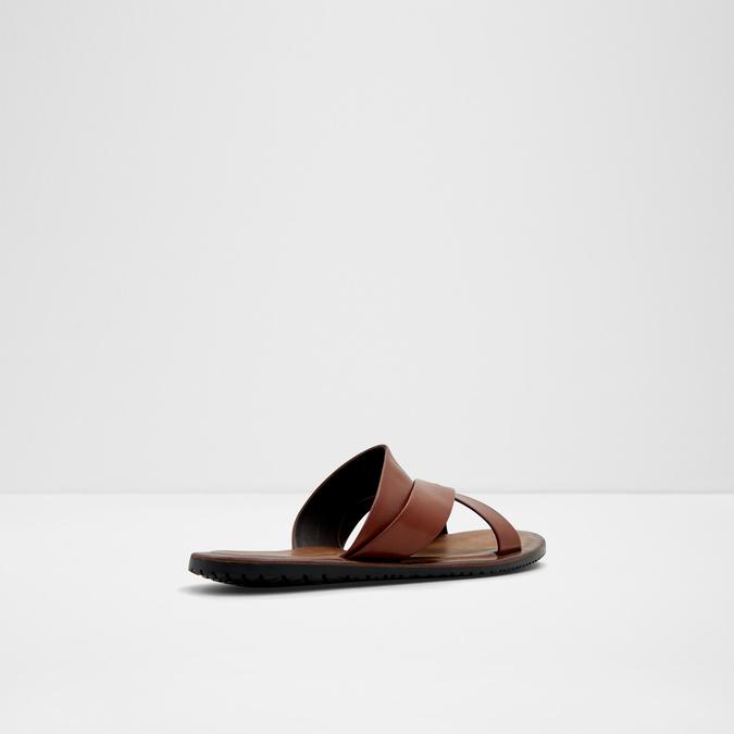 Zahir Men's Cognac Sandals image number 2