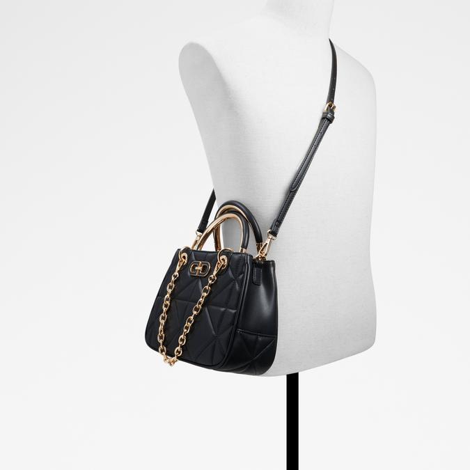 Nanacelia Women's Black Satchel image number 3