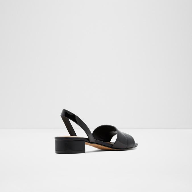 Candy Women's Black Flat Sandals image number 1