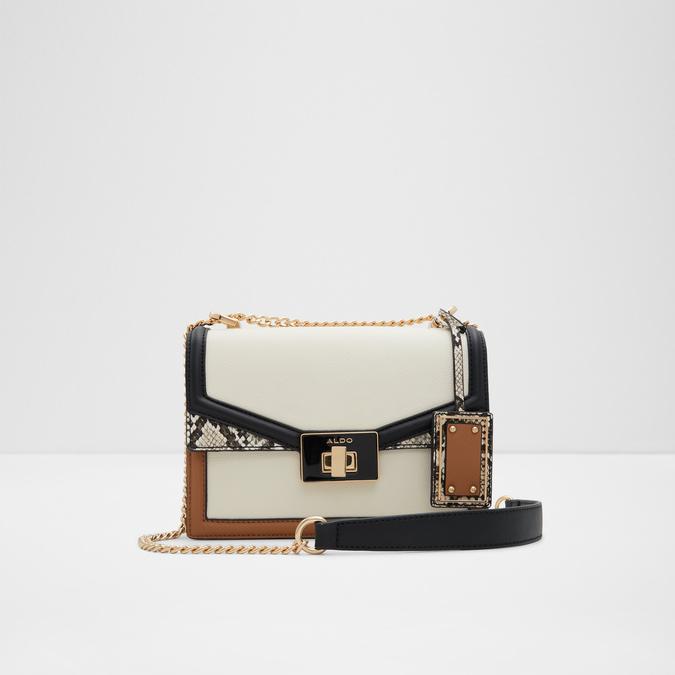 ALDO Dalsbybae shoulder bag with butterfly in white | ASOS