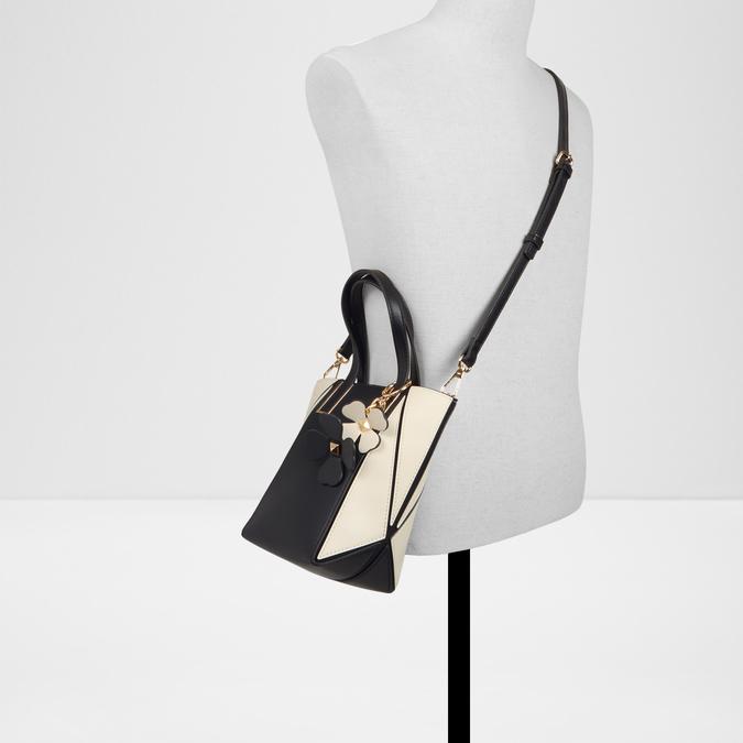 Smallprismatote Women's Black Satchel image number 3